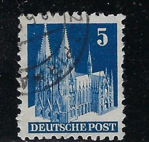 Germany AM Post Scott # 636, used