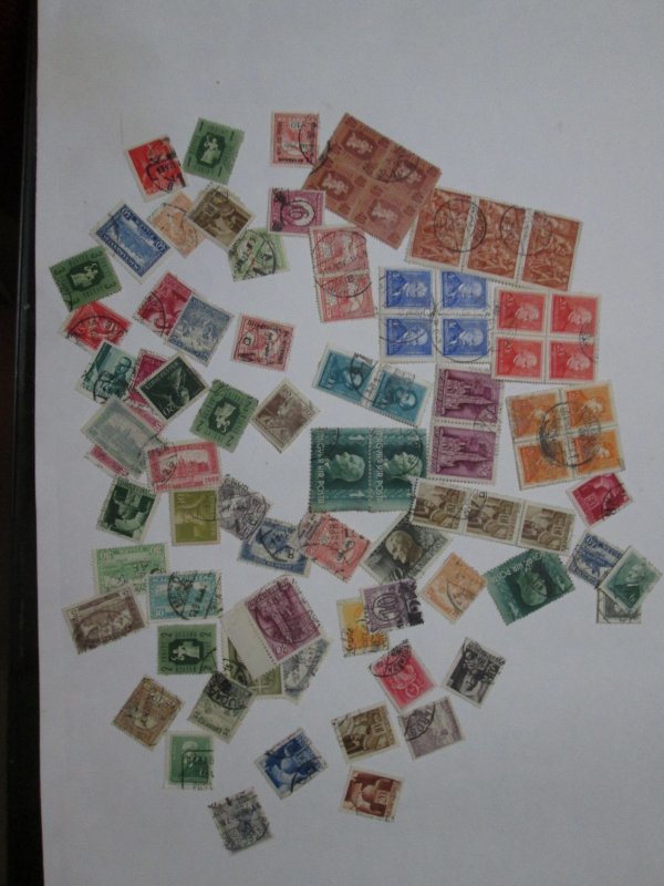 Blocks and other OLD STAMPS. Madyar - HUNGARY STamps LOT.