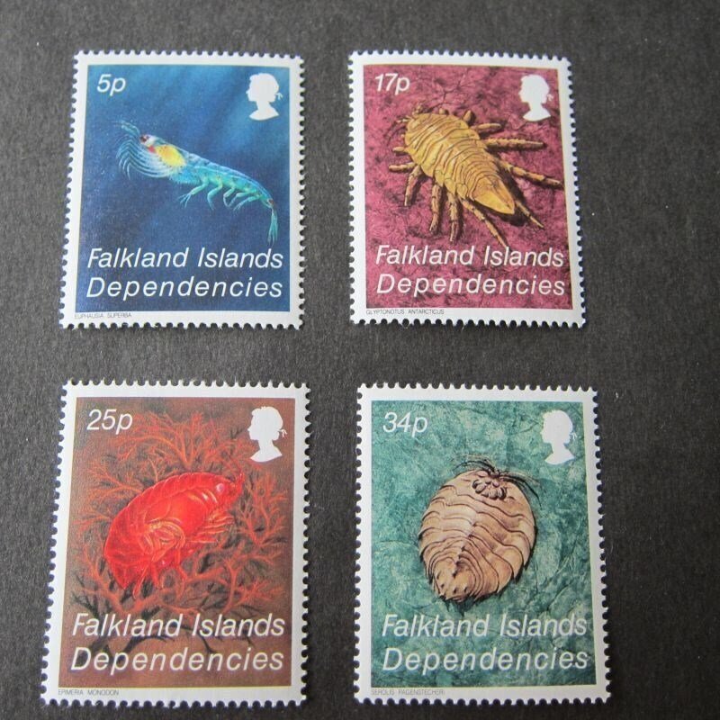 Falkland Islands Dependency 1984 Sc 1L76-79 set MNH