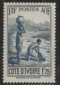 Ivory Coast ^ Scott # 144 - MH