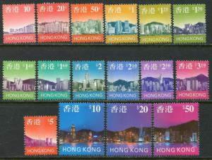 HONG KONG Sc#763-778 1997 Panoramic Views Complete Set OG Mint NH