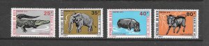 NIGER #273-6 ANIMALS MNH
