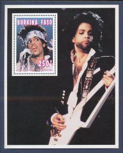 BURKINA FASO - Scott 1056 perf  - MNH S/S - formerly known as PRINCE  - 1996