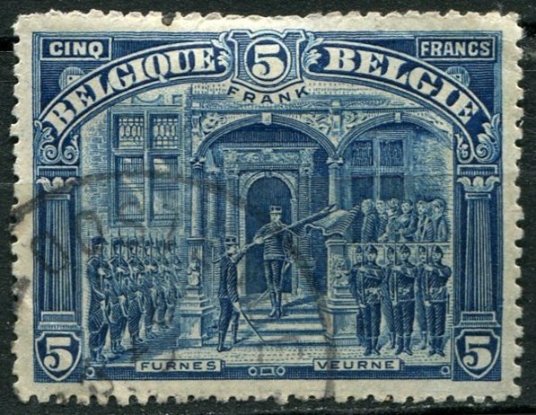 Belgium Sc#121 Used, , Emission of 1915 (1915)
