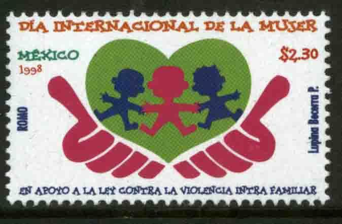 MEXICO 2065, Womenr's Day, 1998. MINT, NH. VF. (69)