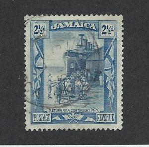 JAMAICA SC# 92 VF U 1921