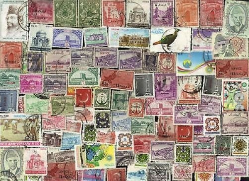 200 All Different PAKISTAN Stamps