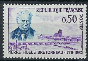 France 1022 MNH 1962 issue (mm1022)