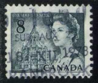 Canada #544p Library of Parliament, used (0.25)