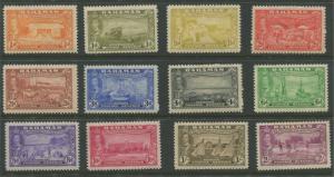 Bahamas - Scott 132-143 -KGVI Definitive Issue-1948- MLH -Short Set of 12 Stamps