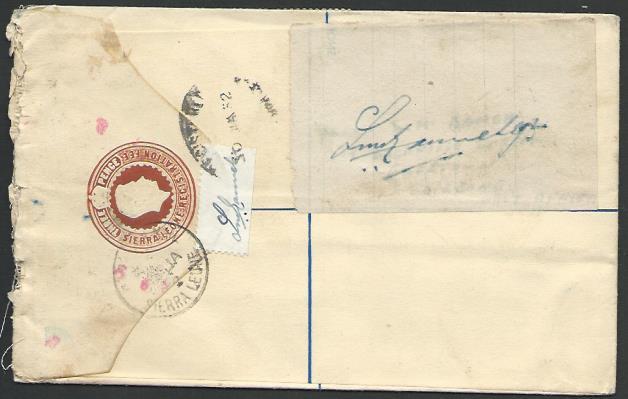 SIERRA LEONE 1952 FORCES AIRMAIL RATE Registered GVI 2d envelope to UK.....56979