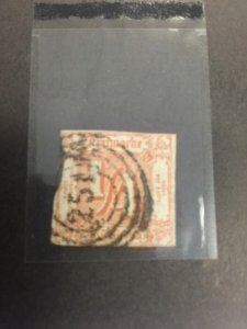 Thurn And Taxis #8 Used (SCV=$82.50) 