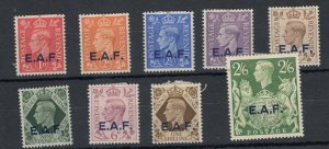 Somaliland EAF KGVI O/P Set To 2s 6d MH JK413