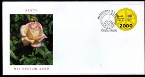 Aland 161a Millennium U/A FDC