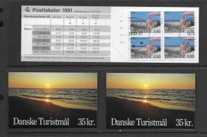 Denmark 939 MNH cpl. booklet w/FDC x 3, vf 2020 CV $54.00