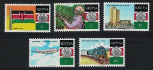 Kenya 25th Anniversary of Independence 5v 1988 MNH SG#486-490