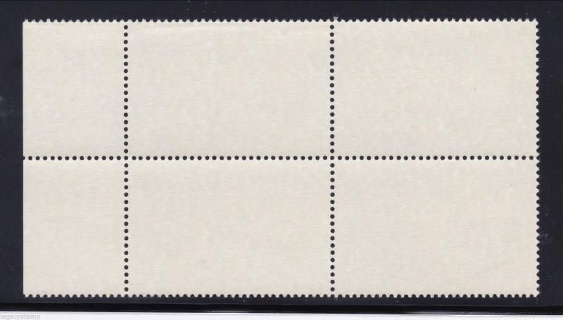 Tristan da Cunha - Block of 4 w/ Selvage, Inv Wmk.