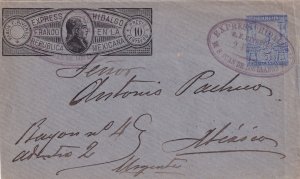 1897 Hidalgo Mexico Express Cover (62136)