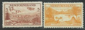 Newfoundland C13-14 Mint  VF  1933   PD