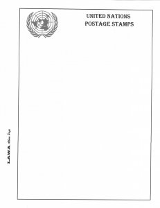 2018 UNITED NATIONS  ISSUES SUPPLEMENT – LAWA Album Pages