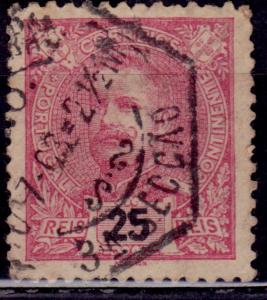 Portugal, 1895-1905, King Carlos, 25r, sc#117, used