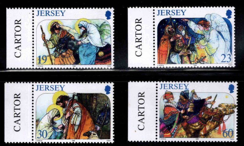 Jersey Scott 773-776 MNH** Christmas set