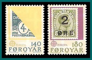 Faroe Islands 1979 Europa, Postal History, MNH 43-44,SG42-SG43