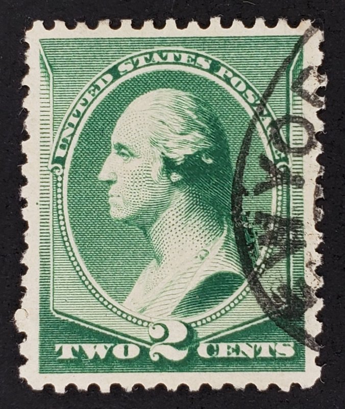 United States, Scott #213, VF used