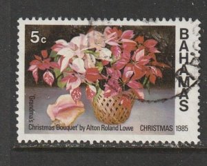 1985 Bahamas - Sc 588 - used VF - 1 single - Christmas