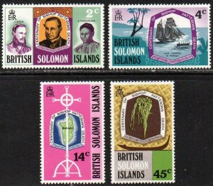 Solomon Islands Sc #218-221 MNH