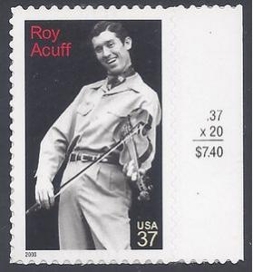 #3812 37c Roy Acuff 2003 Mint NH