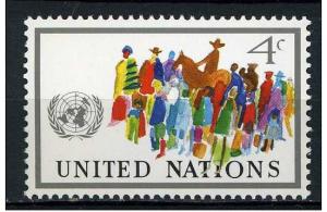 United Nations 1976 Scott 268 MNH - 4c, People of all Races 