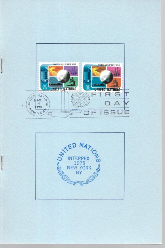 United Nations Show First Day Folders 4 Different