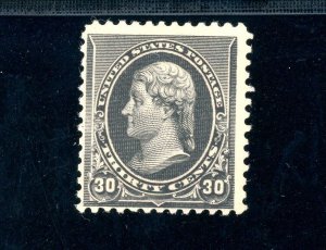 USAstamps Unused FVF US 1890 Jefferson Scott 228 OG MNH SCV $900