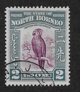 NORTH BORNEO SC# 194  FVF/U 1939