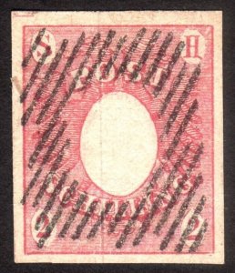 1850, Germany Schleswig Holstein 2Sc, Used, Sc 2