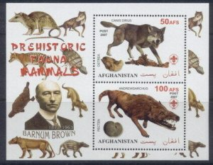 2007 prehistoric fauna mammals barnum brown #1 scouts emblem 