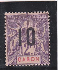 Gabon  Scott#  83  MH
