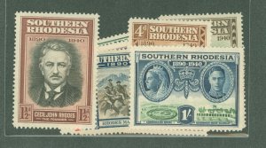 Southern Rhodesia #56-63 Mint (NH) Single (Complete Set)