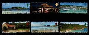 JERSEY SG1458/63 2009 SCENERY MNH