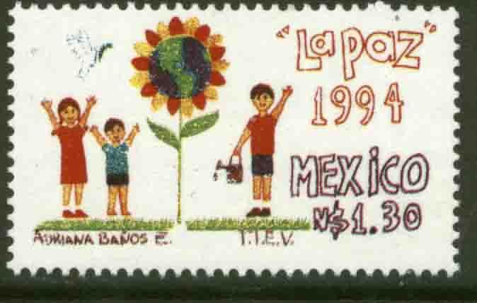 MEXICO 1862 Children for Peace MNH