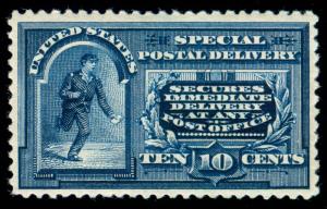 MOMEN: US STAMPS #E4 MINT OG H PSE CERT