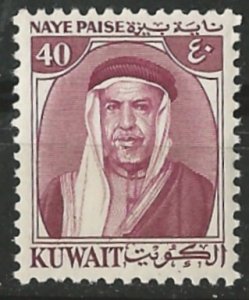 Kuwait # 145  Sheik Abdullah - 40p  (1)  VLH Unused