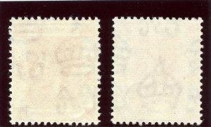 Hong Kong 1948 KGVI 20c in both listed shades superb MNH. SG 148, 148a.