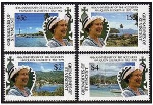 St Vincent Gren 829-834,MNH.Michel 861-864,Bl.93-94. QE II Coronation-40.Yachts