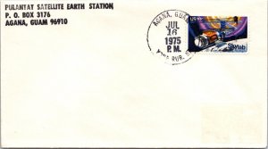 7.16.1975 Pulantat Satellite Earth Station - Agana, Guam - F73607