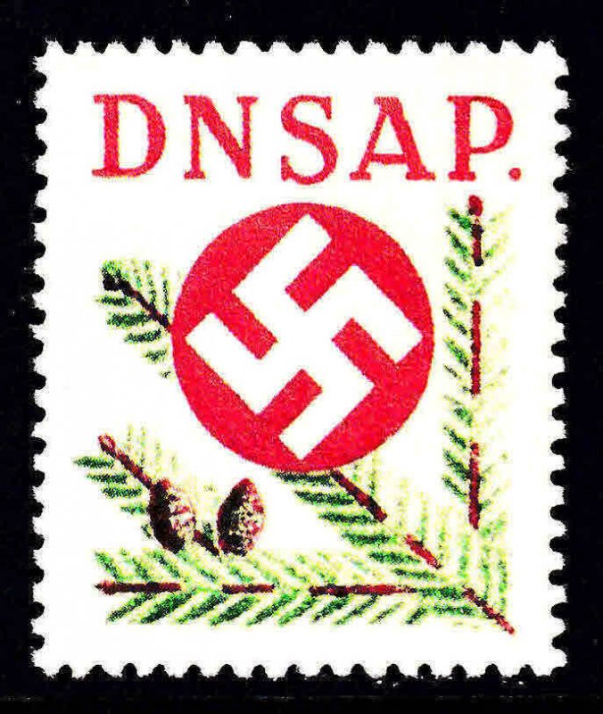 NORWAY GERMANY OCCUPATION DNSAP UNDATED #2 OG NH U/M XF SCARCE BEAUTIFUL GUM