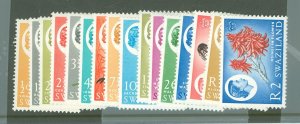 Swaziland #92-107 Unused Single (Complete Set)