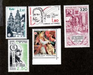 France # 1978,1991,2000,2008,B574  Mint!