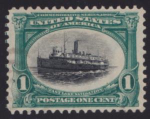 294,used 1c Pan-American